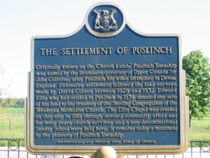 Puslinch: How Did It Get That Name?