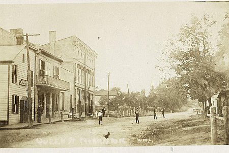 A (historical) Puslinch View – Queen St. Morriston circa 1900