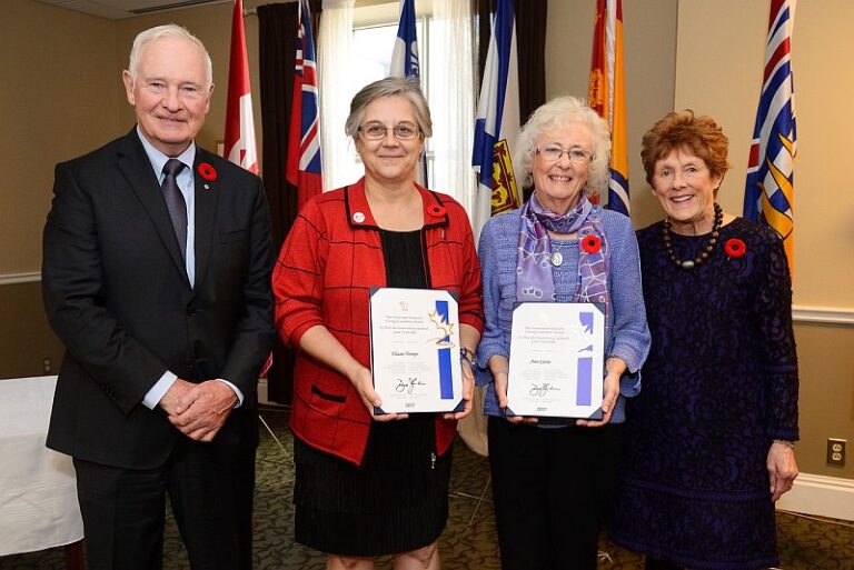 Local Puslinch Resident Presented Governor General’s Caring Canadian Award