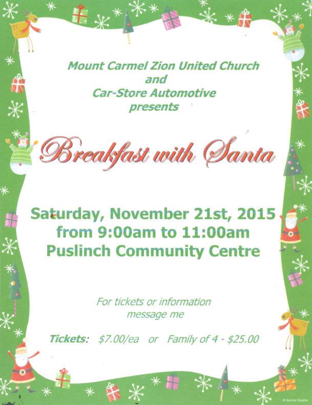 Breakfast With Santa This Saturday!