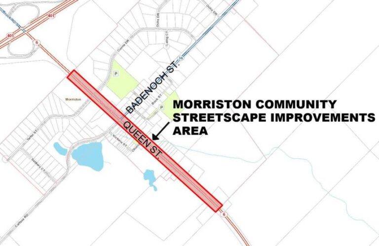 Morriston Streetscaping Work To Start May 25th