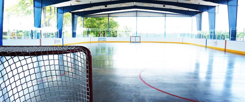 community centre outdoor rink