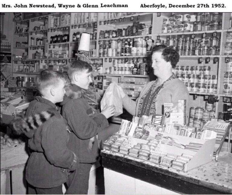 Puslinch Yesterday: Newstead Store, Aberfoyle, 1952