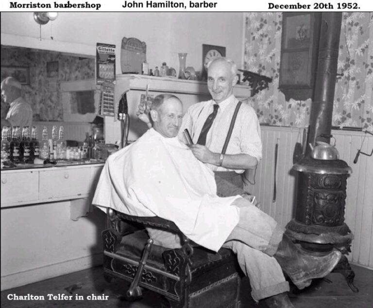 Puslinch Yesterday: John Hamilton’s barber shop, Morriston
