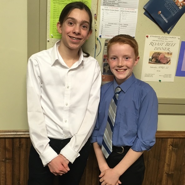 Aberfoyle PS students compete in the Optimist International Oratorical Contest