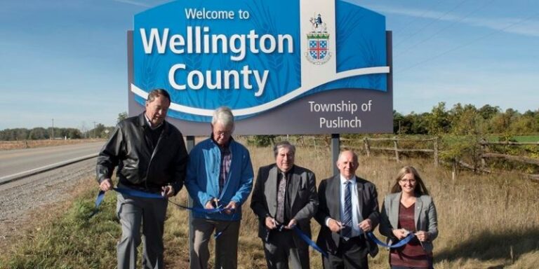 Wellington County begins implementation of signage program