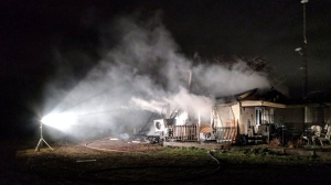 Early Morning House Fire Destroys Puslinch Home