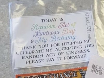 Random Acts of Kindness Celebrate a 50th Birthday