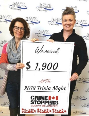 Crime Stoppers Guelph Wellington Raises $1900 at Sold Out Trivia Night