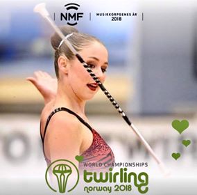 Mackenzie Ross Advances to the Two Baton Finals in the Twirling World Championships