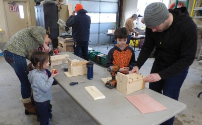 Friends Of Valens Host Bird Box Building Workshop