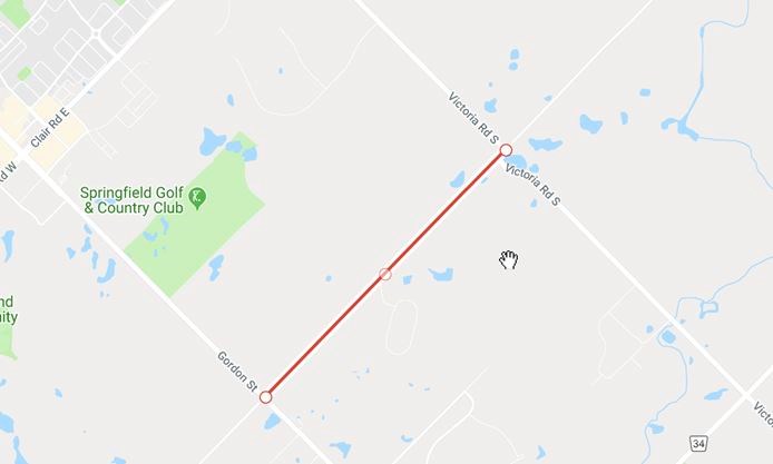 South Guelph Road Closed Until Late Spring