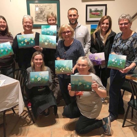 Paint Night At The Change Of Pace Restaurant Thursday May 30th!