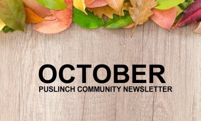 The October Puslinch Community Newsletter Is Now Available
