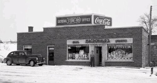 History Corner: Macdonald’s Store In Puslinch Village,1953