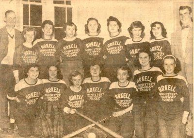 History Corner: The 1952 Arkell Girls Baseball Team