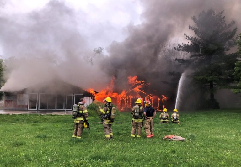 Puslinch Fire & Rescue Services Conducts Live Fire Training