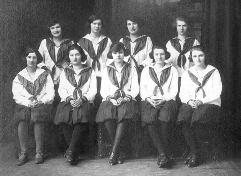 The Badenoch Girls’ Softball Team, 1923