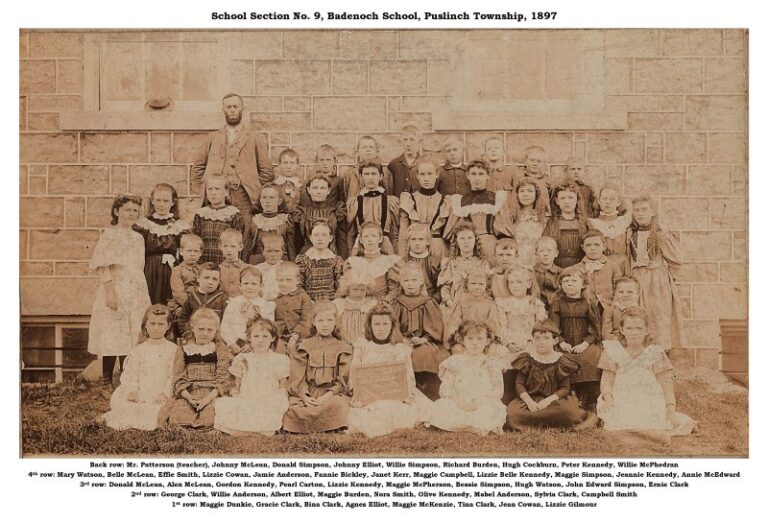 History Corner: Badenoch School 1897