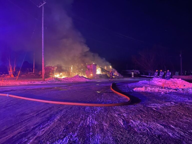 Structure Fire Near Puslinch Lake – No Injuries Reported