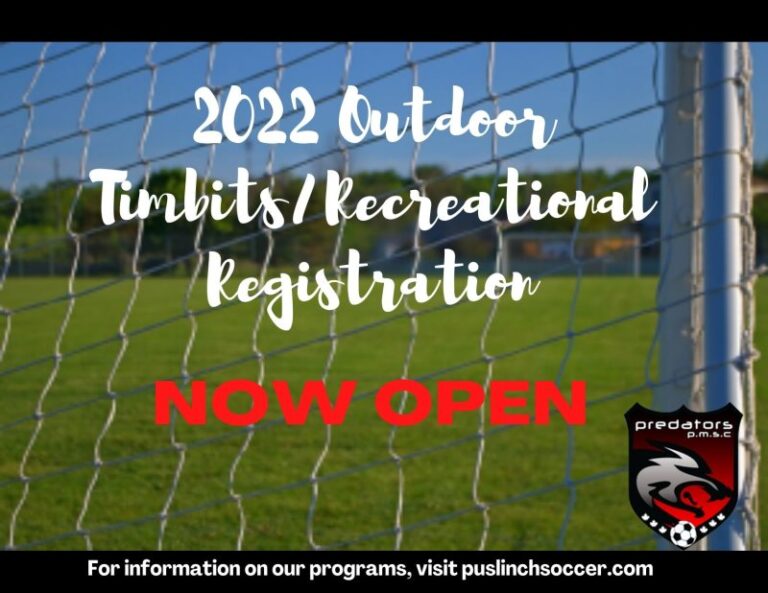 Puslinch Minor Soccer Registration Now Open