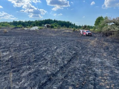 Grass Fire On Watson Road This Past Saturday