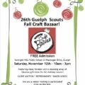 Scouts Fall Craft Bazaar – November 12th
