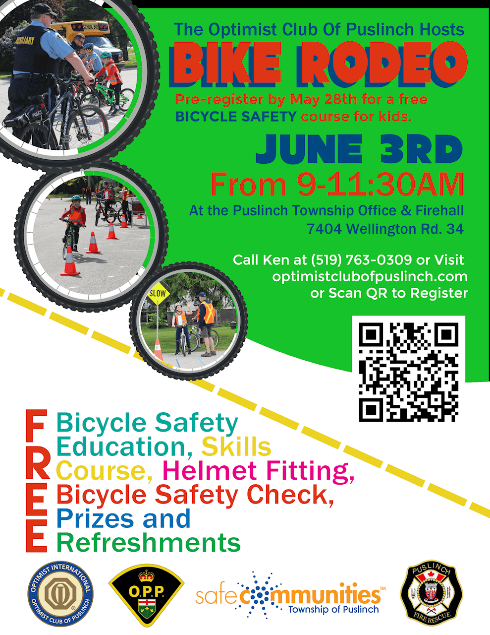 Optimist Club Bike Rodeo On May 28th - Puslinch Today