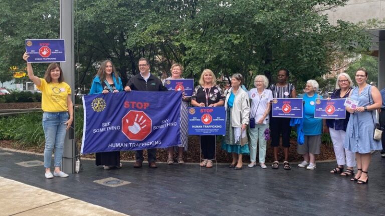 Rotary Speaks Out To Stop Human Trafficking