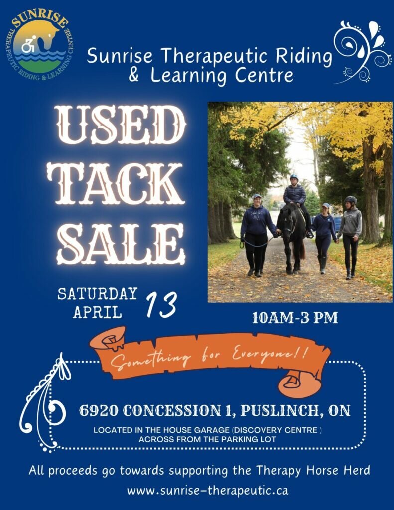 Sunrise Tack Sale 2024